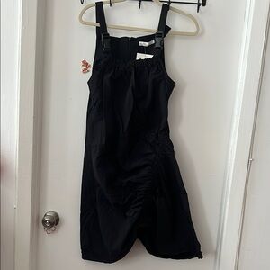 OAK & FORT Black Sleeveless Dress with Adjustable Straps